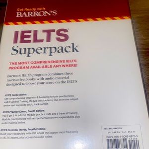 IELTS super pack books